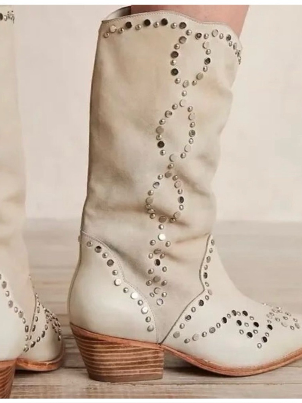 Free People Jackson studded western boot